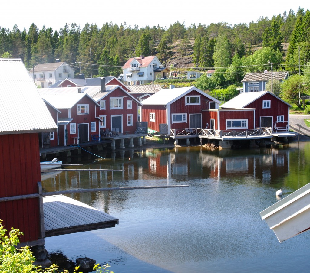 Sjöbodarna i Bönhamn